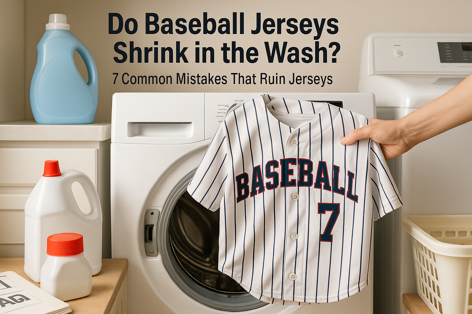 Do Baseball Jerseys Shrink in the Wash? 7 Common Mistakes That Ruin Jerseys